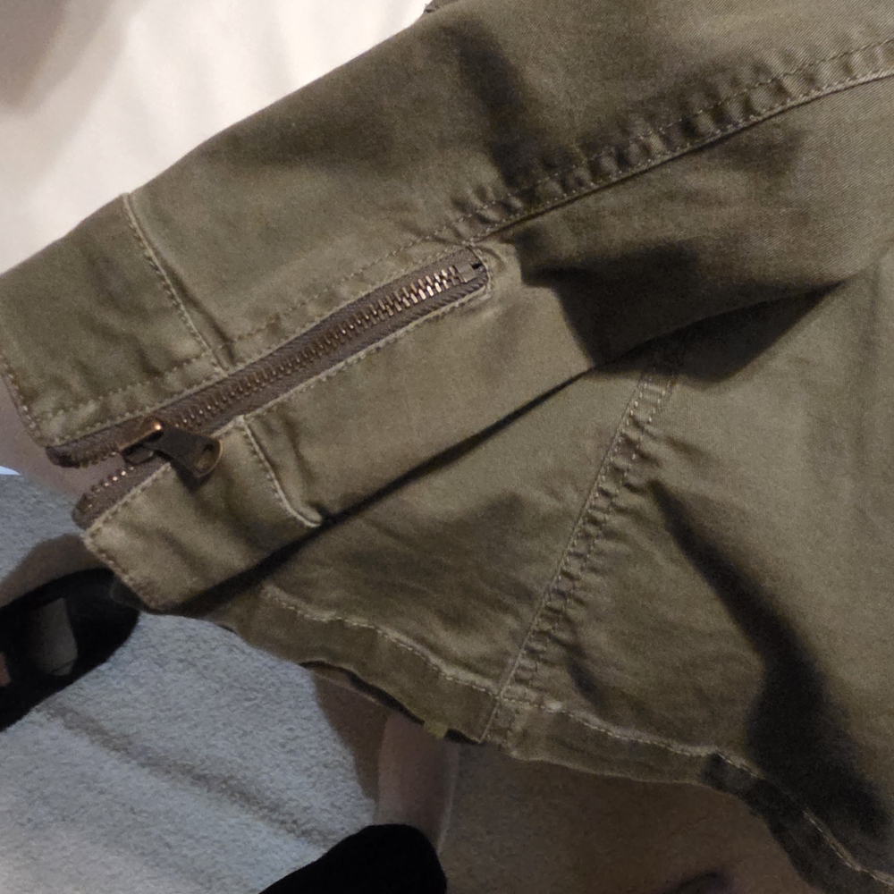 Express Khaki Utility Jacket - image 4
